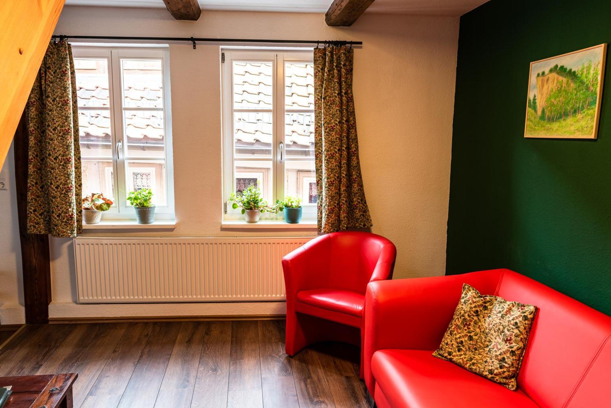 Fachwerkhotel - Ferienhaeuser Vorhof Zur Hoelle Quedlinburg Ngoại thất bức ảnh