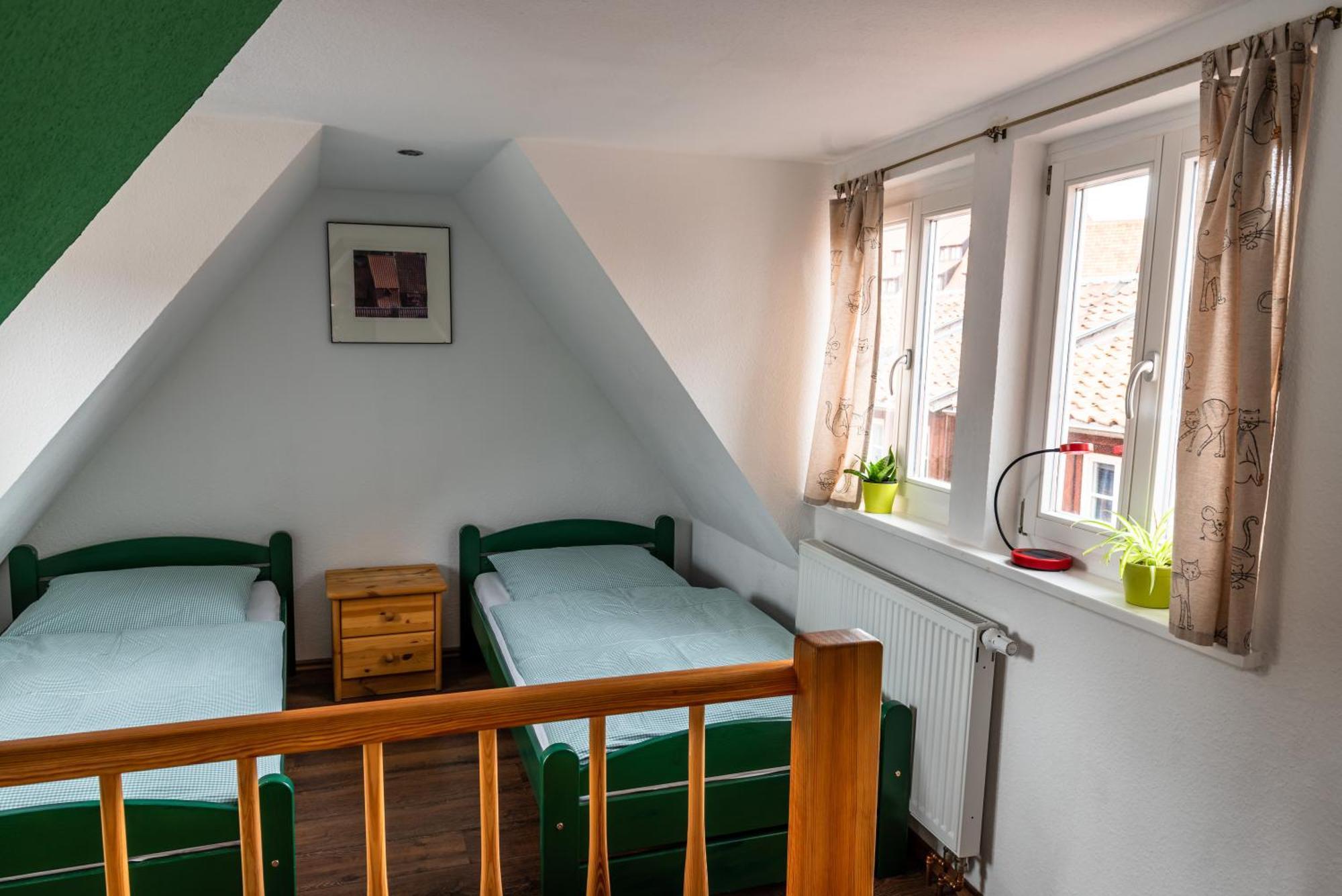 Fachwerkhotel - Ferienhaeuser Vorhof Zur Hoelle Quedlinburg Ngoại thất bức ảnh