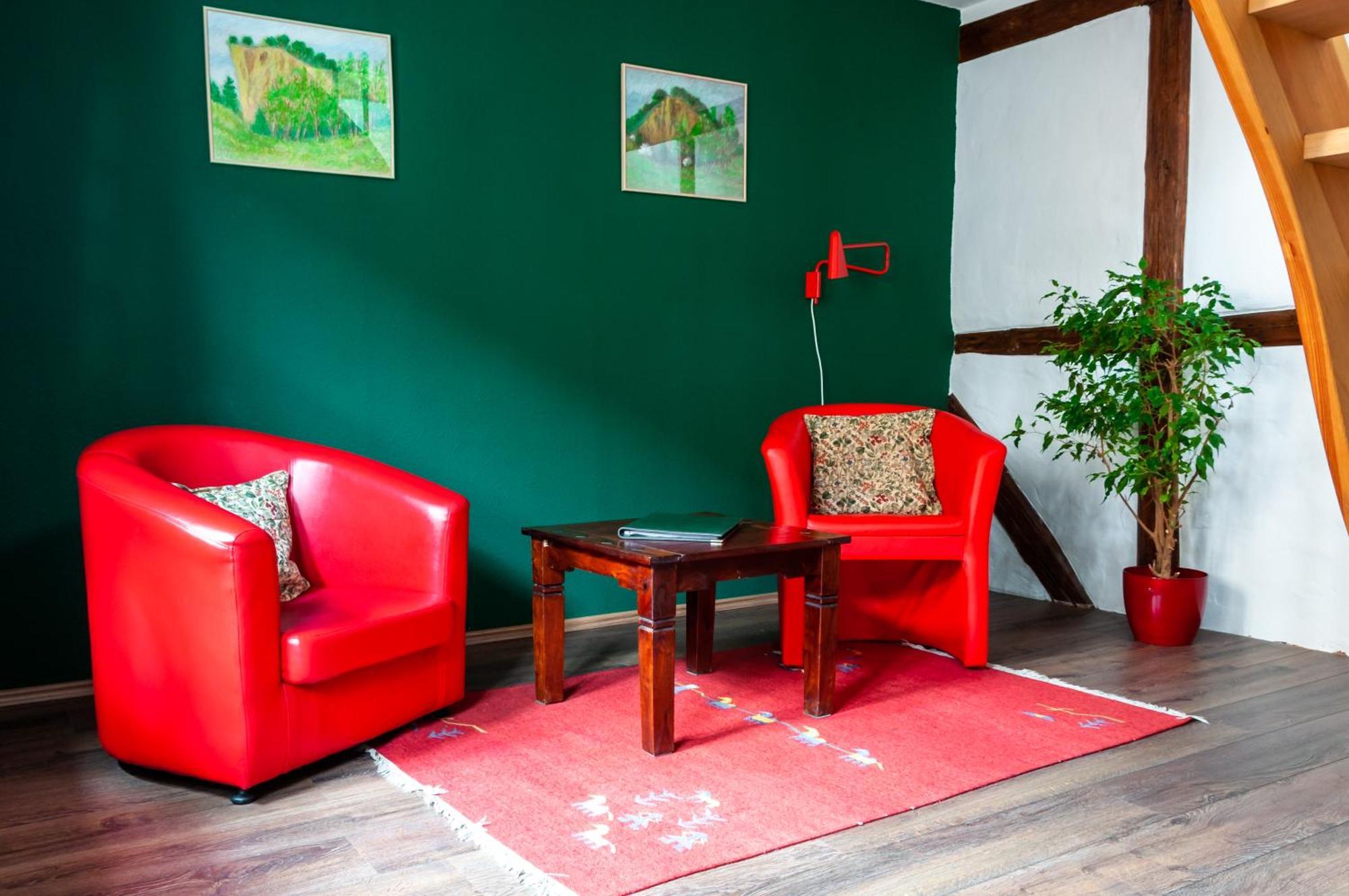 Fachwerkhotel - Ferienhaeuser Vorhof Zur Hoelle Quedlinburg Ngoại thất bức ảnh